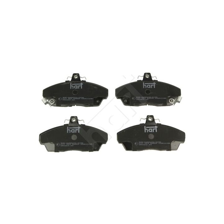 Stabdžių trinkelių rinkinys, diskinis stabdys HART 217 559