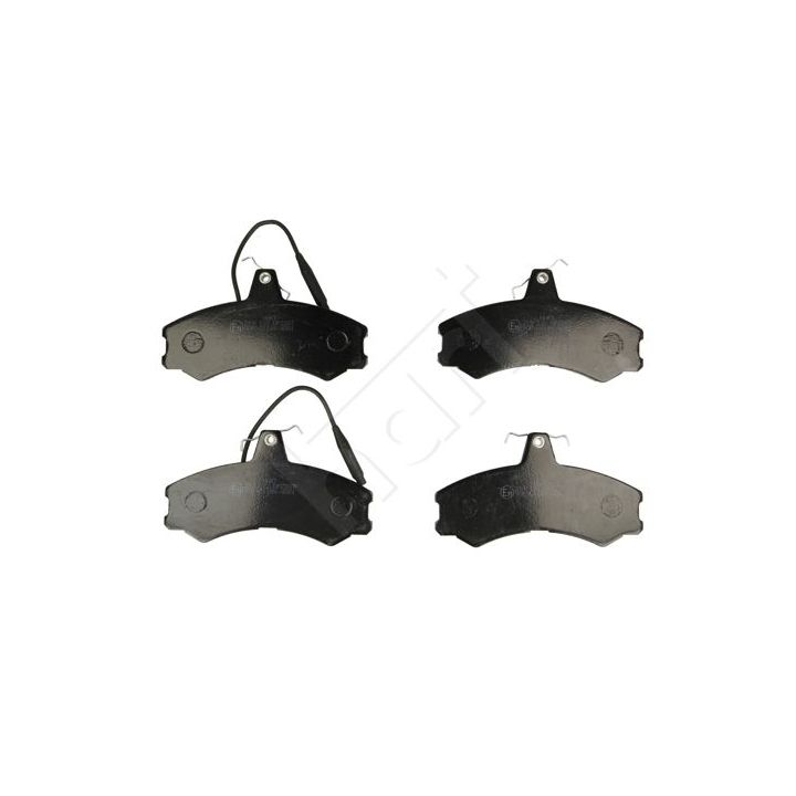 Stabdžių trinkelių rinkinys, diskinis stabdys HART 219 122