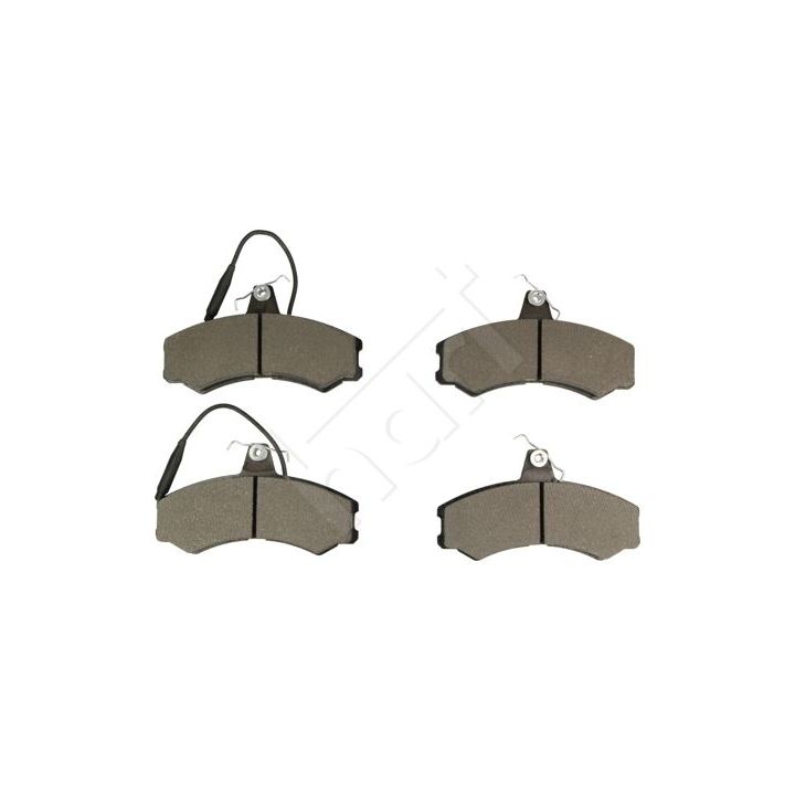 Stabdžių trinkelių rinkinys, diskinis stabdys HART 219 122