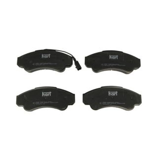 Stabdžių trinkelių rinkinys, diskinis stabdys HART 219 136