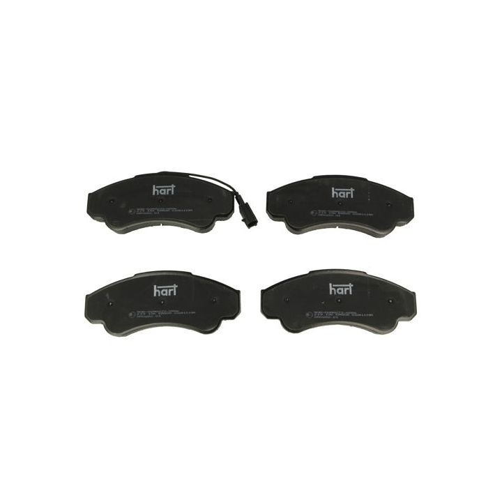 Stabdžių trinkelių rinkinys, diskinis stabdys HART 219 136