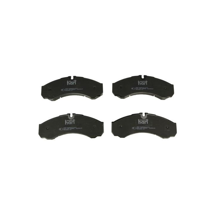 Stabdžių trinkelių rinkinys, diskinis stabdys HART 219 139