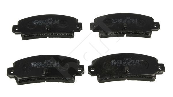 Stabdžių trinkelių rinkinys, diskinis stabdys HART 220 161