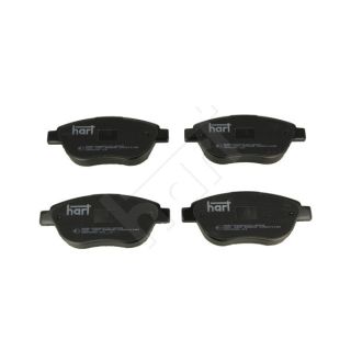 Stabdžių trinkelių rinkinys, diskinis stabdys HART 220 180