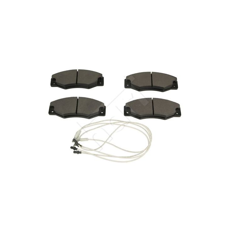 Stabdžių trinkelių rinkinys, diskinis stabdys HART 220 195