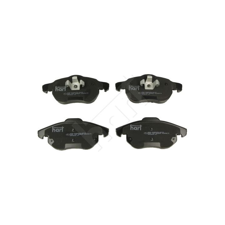 Stabdžių trinkelių rinkinys, diskinis stabdys HART 220 197