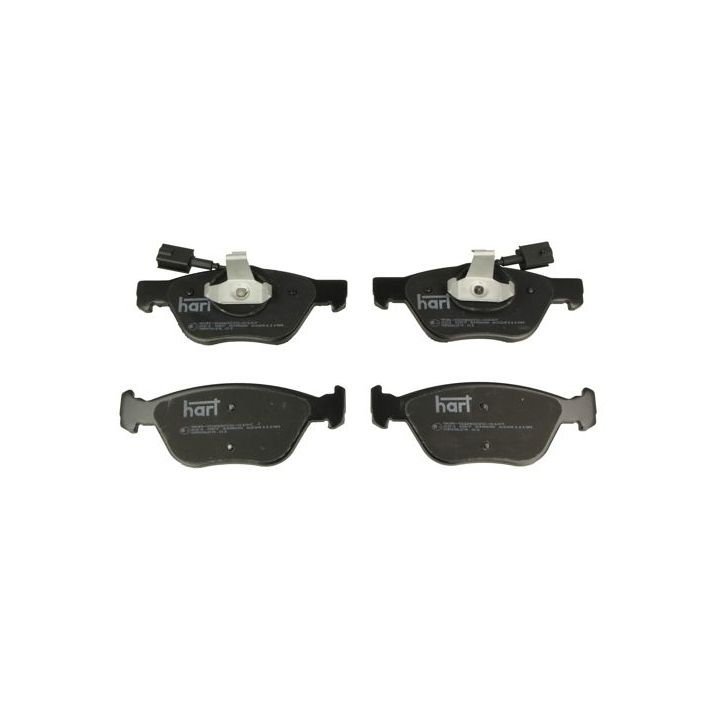 Stabdžių trinkelių rinkinys, diskinis stabdys HART 221 087