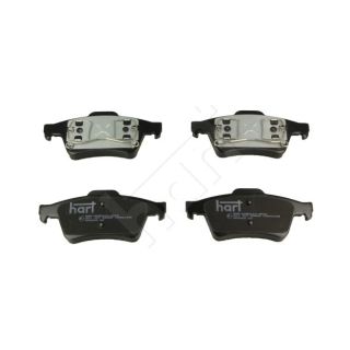 Stabdžių trinkelių rinkinys, diskinis stabdys HART 221 107