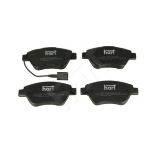 Stabdžių trinkelių rinkinys, diskinis stabdys HART 221 114