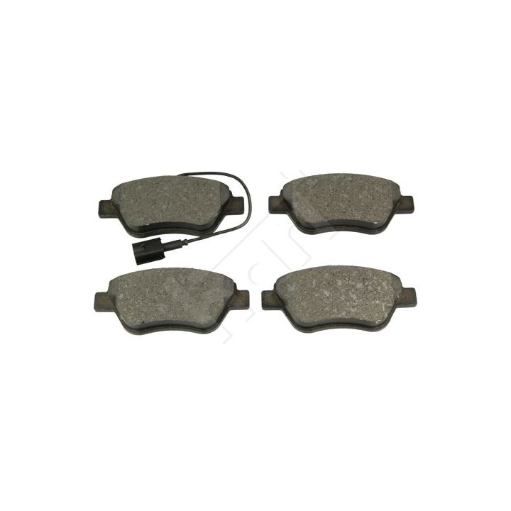 Stabdžių trinkelių rinkinys, diskinis stabdys HART 221 114