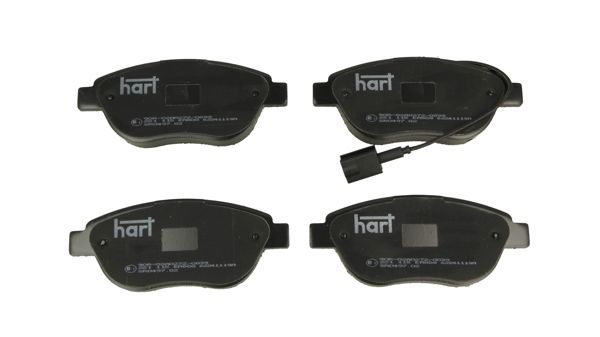 Stabdžių trinkelių rinkinys, diskinis stabdys HART 221 115