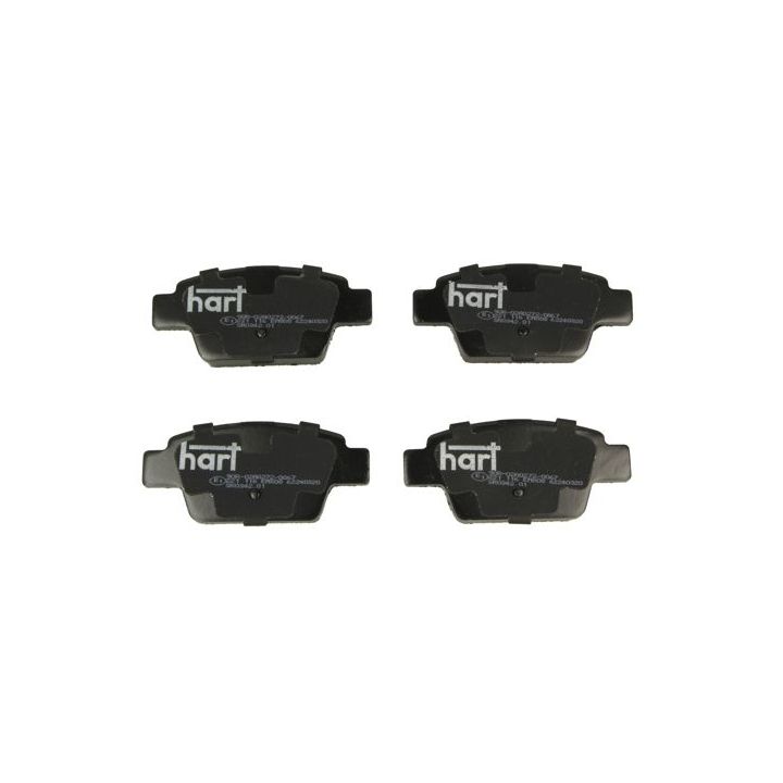 Stabdžių trinkelių rinkinys, diskinis stabdys HART 221 116