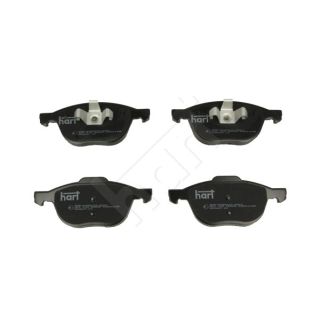 Stabdžių trinkelių rinkinys, diskinis stabdys HART 221 418