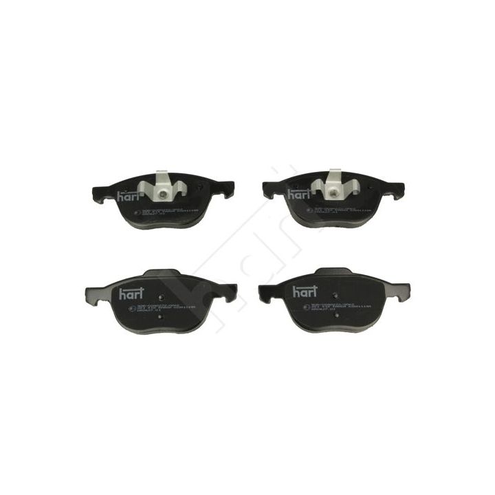 Stabdžių trinkelių rinkinys, diskinis stabdys HART 221 418