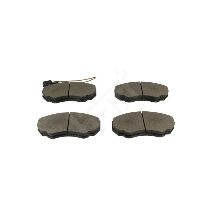 Stabdžių trinkelių rinkinys, diskinis stabdys HART 221 605