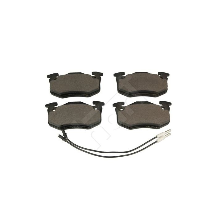 Stabdžių trinkelių rinkinys, diskinis stabdys HART 221 611