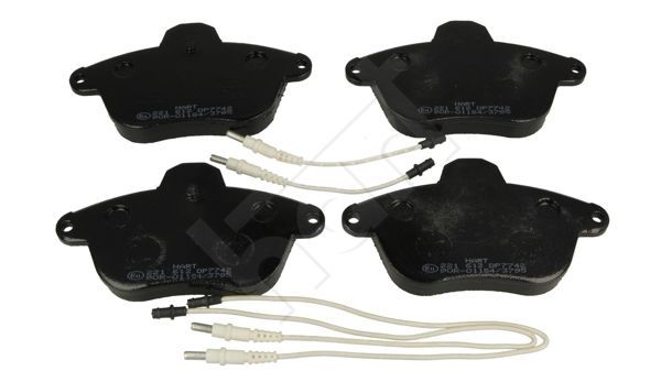 Stabdžių trinkelių rinkinys, diskinis stabdys HART 221 612