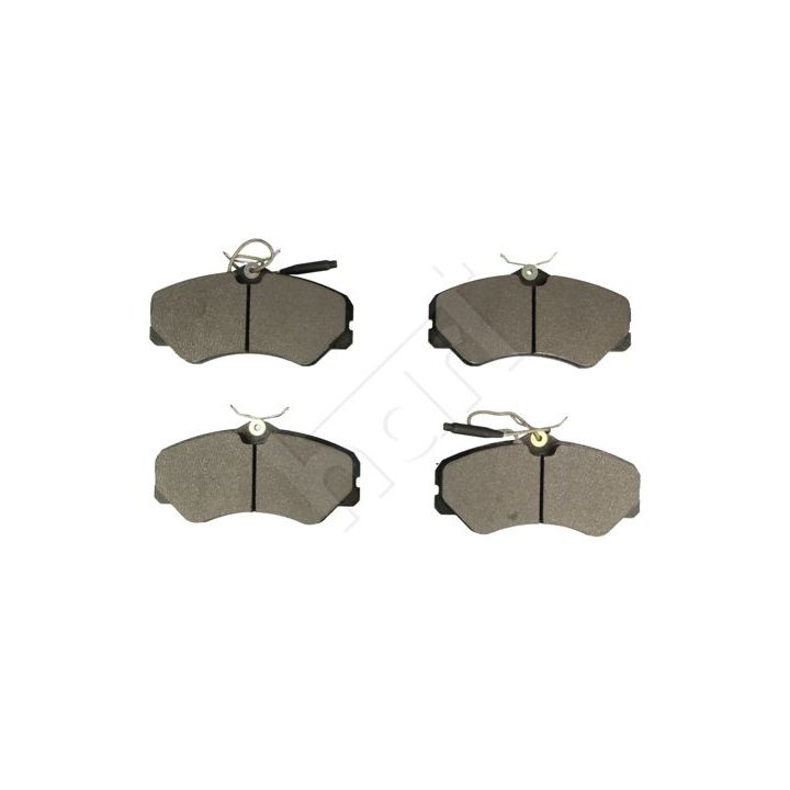 Stabdžių trinkelių rinkinys, diskinis stabdys HART 221 615