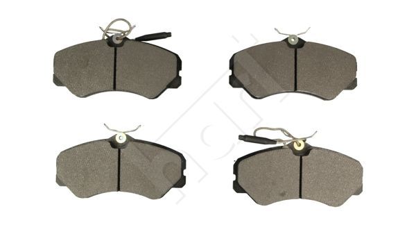 Stabdžių trinkelių rinkinys, diskinis stabdys HART 221 615