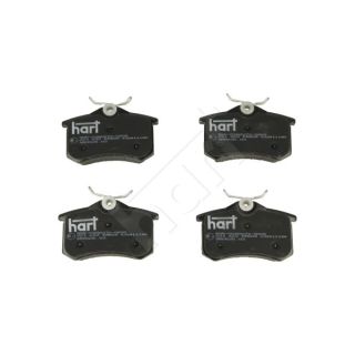 Stabdžių trinkelių rinkinys, diskinis stabdys HART 221 622