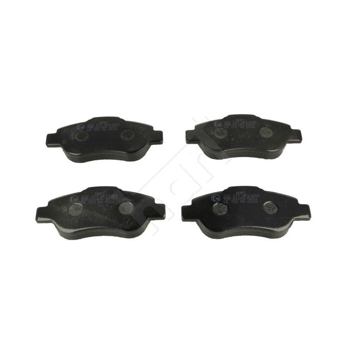 Stabdžių trinkelių rinkinys, diskinis stabdys HART 222 277