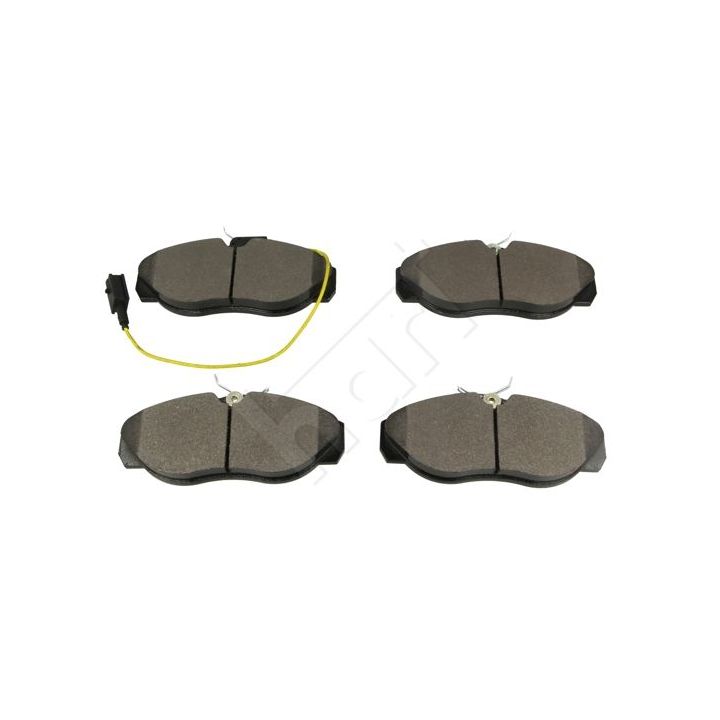 Stabdžių trinkelių rinkinys, diskinis stabdys HART 222 284