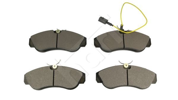 Stabdžių trinkelių rinkinys, diskinis stabdys HART 222 290