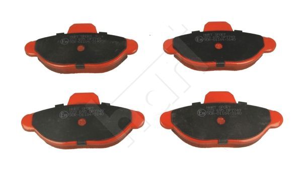 Stabdžių trinkelių rinkinys, diskinis stabdys HART 223 695