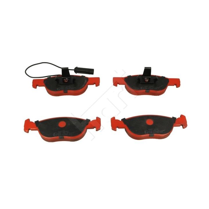 Stabdžių trinkelių rinkinys, diskinis stabdys HART 223 750