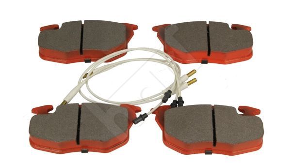 Stabdžių trinkelių rinkinys, diskinis stabdys HART 223 792