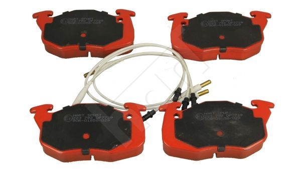 Stabdžių trinkelių rinkinys, diskinis stabdys HART 223 792