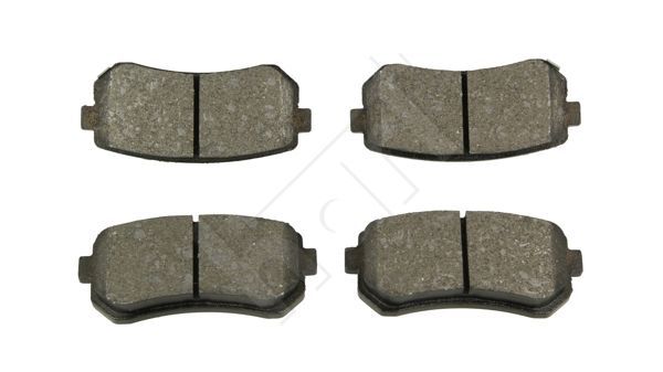 Stabdžių trinkelių rinkinys, diskinis stabdys HART 224 140