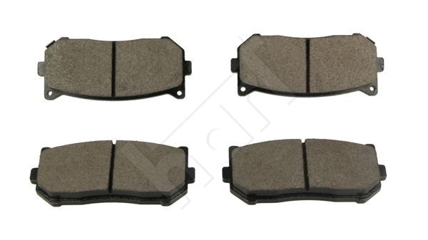 Stabdžių trinkelių rinkinys, diskinis stabdys HART 224 141