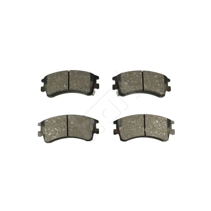 Stabdžių trinkelių rinkinys, diskinis stabdys HART 224 178