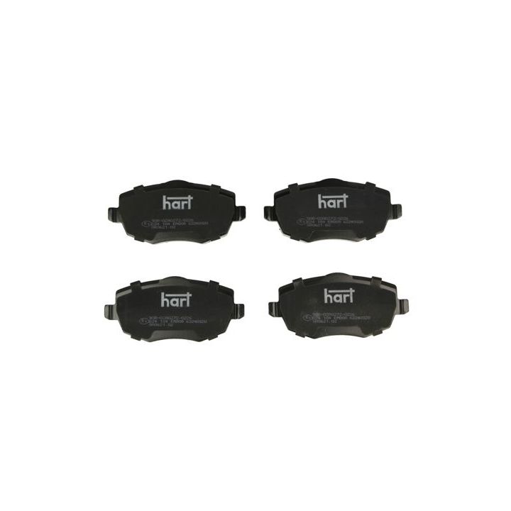 Stabdžių trinkelių rinkinys, diskinis stabdys HART 224 184