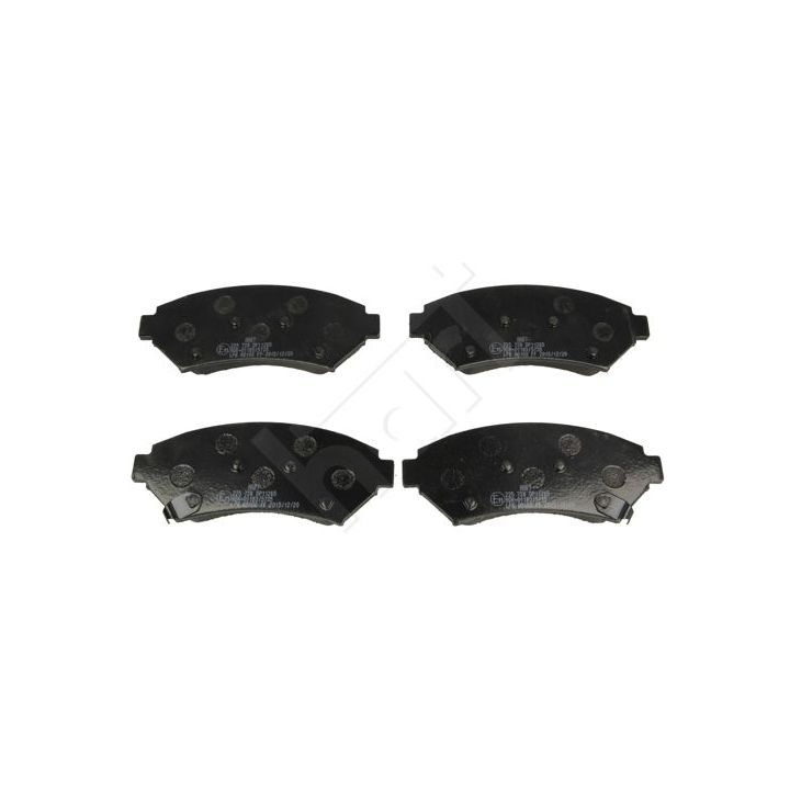 Stabdžių trinkelių rinkinys, diskinis stabdys HART 225 728