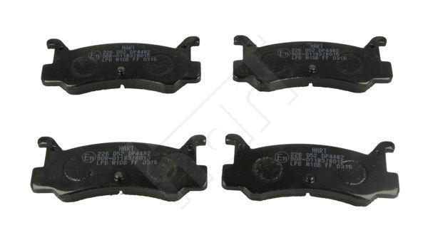 Stabdžių trinkelių rinkinys, diskinis stabdys HART 226 052