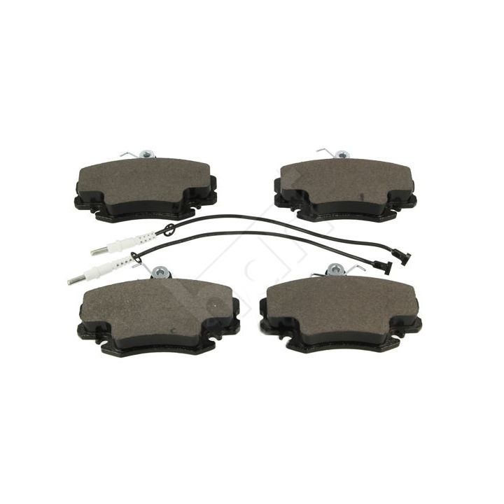 Stabdžių trinkelių rinkinys, diskinis stabdys HART 226 057