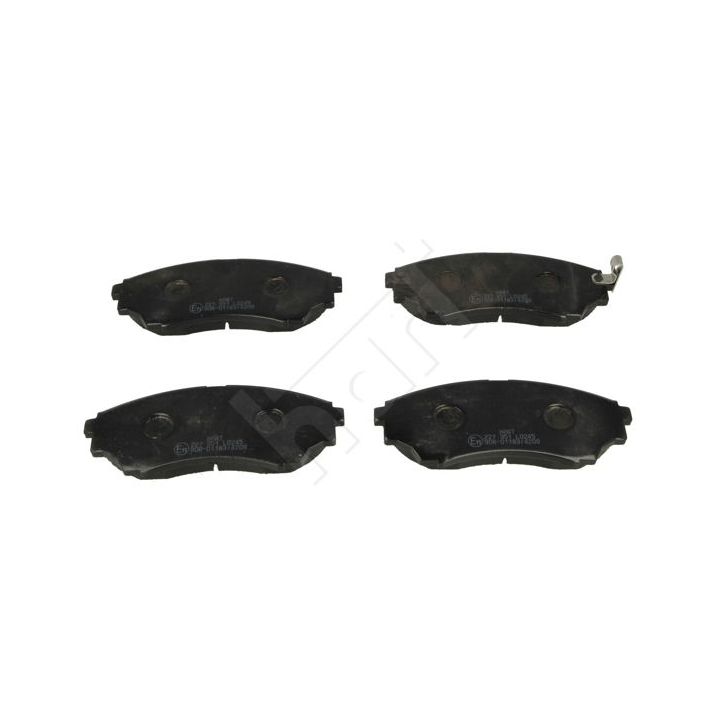 Stabdžių trinkelių rinkinys, diskinis stabdys HART 227 351