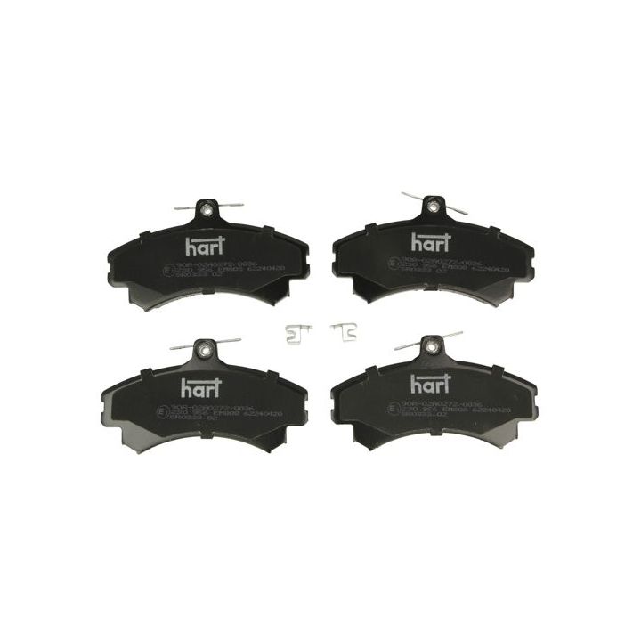 Stabdžių trinkelių rinkinys, diskinis stabdys HART 230 956