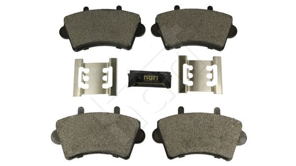 Stabdžių trinkelių rinkinys, diskinis stabdys HART 248 915