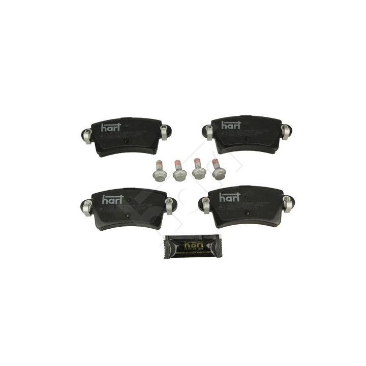 Stabdžių trinkelių rinkinys, diskinis stabdys HART 248 919