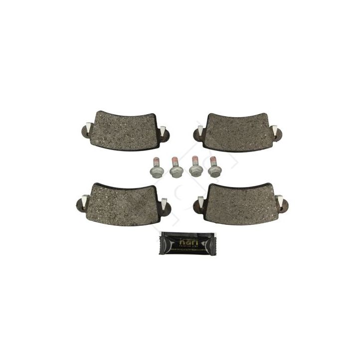 Stabdžių trinkelių rinkinys, diskinis stabdys HART 248 919