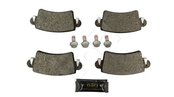 Stabdžių trinkelių rinkinys, diskinis stabdys HART 248 919