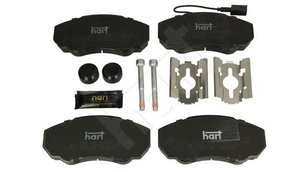 Stabdžių trinkelių rinkinys, diskinis stabdys HART 248 926