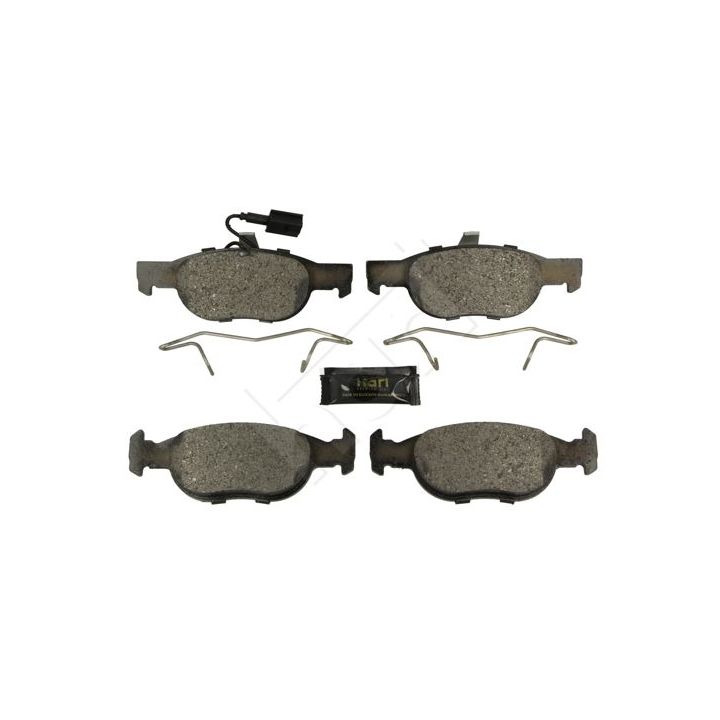 Stabdžių trinkelių rinkinys, diskinis stabdys HART 248 933