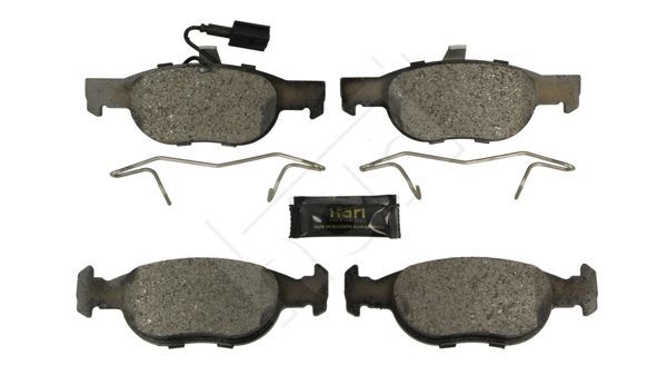 Stabdžių trinkelių rinkinys, diskinis stabdys HART 248 933