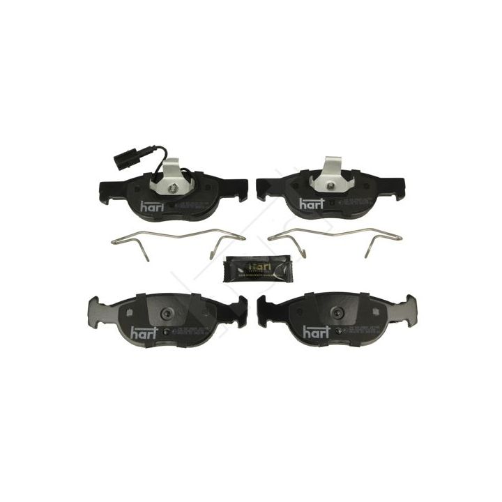 Stabdžių trinkelių rinkinys, diskinis stabdys HART 248 933