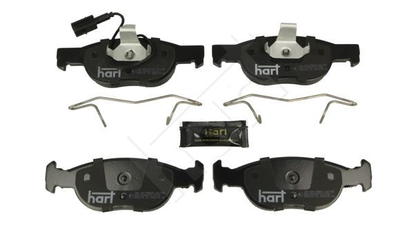 Stabdžių trinkelių rinkinys, diskinis stabdys HART 248 933