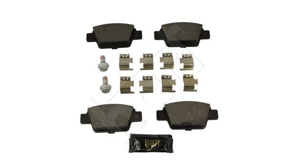 Stabdžių trinkelių rinkinys, diskinis stabdys HART 248 938